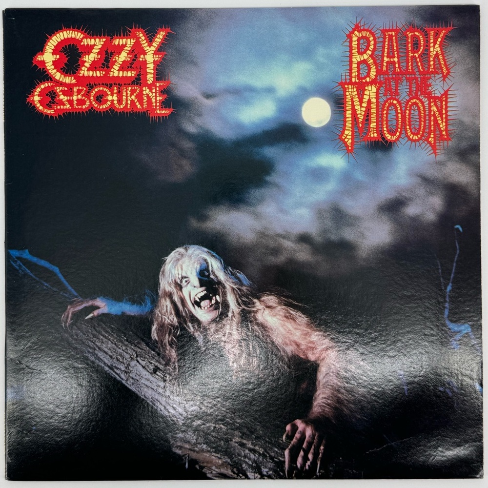 Ozzy Osbourne Bark at the Moon Vintage Vinyl Record. 1983
